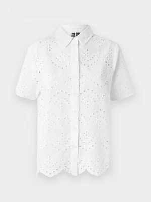 Foto van product Overhemdblouse Pieces wit