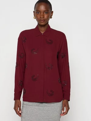 Foto van product Overhemdblouse Pinko bordeauxrood