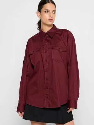 Foto van product Overhemdblouse Sandro bordeauxrood