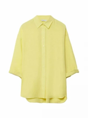 Foto van product Overhemdblouse Stradivarius goudkleurig