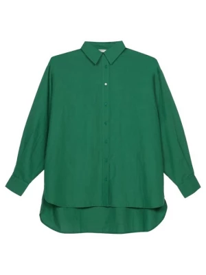 Foto van product Overhemdblouse Stradivarius groen gemêleerd
