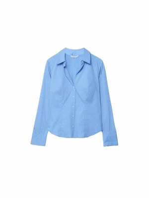 Foto van product Overhemdblouse Stradivarius lichtblauw