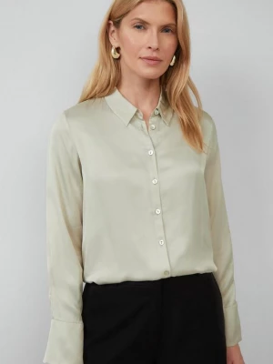 Foto van product Overhemdblouse van satijn s.Oliver beżowy