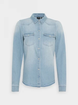 Foto van product Overhemdblouse Vero Moda lichtblauw denim