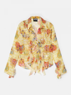 Foto van product Overhemdblouse Versace Jeans Couture crème