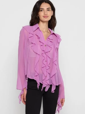 Foto van product Overhemdblouse Versace Jeans Couture paars