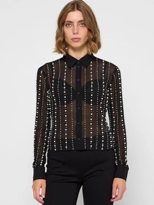 Foto van product Overhemdblouse Versace Jeans Couture zwart