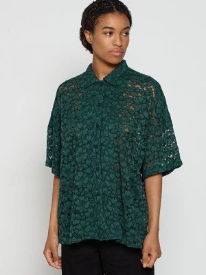 Foto van product Overhemdblouse Woodbird donkergroen