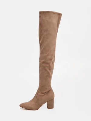 Foto van product Overknee laarzen Steve Madden beżowy