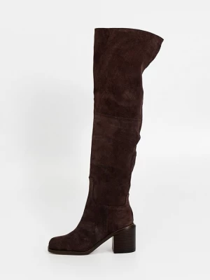 Foto van product Overknee laarzen Steve Madden bruin