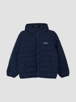 Foto van product Oversized gewatteerd jack met vaste capuchon s.Oliver blauw