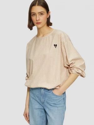 Foto van product Oversized katoenen blouse met hartjesborduursel s.Oliver