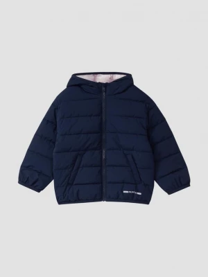 Foto van product Oversized unisex gewatteerd jack met capuchon s.Oliver blauw