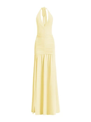 Foto van product OW Collection Cocktailjurk ' AVEN ' geel