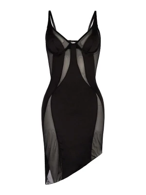 Foto van product OW Collection Jurk 'SWIRL' zwart