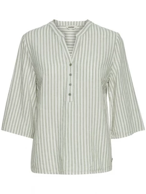Foto van product Oxmo Blouse beige / pastelgroen