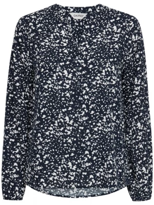 Foto van product Oxmo Blouse 'Elvy' zwart / wit