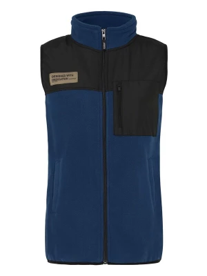Foto van product Oxmo Bodywarmer ' OXNETE FLEECE ' blauw