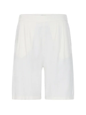 Foto van product Oxmo Broek ' OXNInna Linen Mix Bermuda ' crème / wit