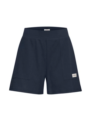 Foto van product Oxmo Broek 'Wim' donkerblauw / wit