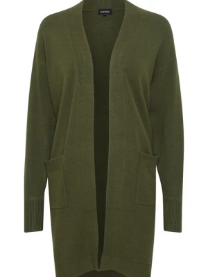 Foto van product Oxmo Gebreid vest donkergroen