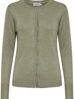Foto van product Oxmo Gebreid vest 'Hlin' donkergroen
