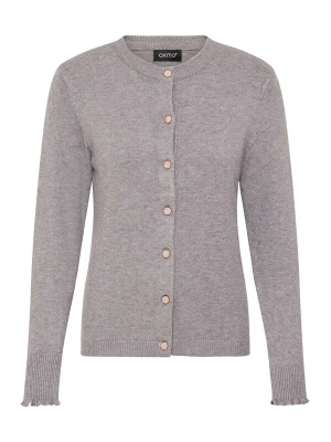 Foto van product Oxmo Gebreid vest ' OXBMMNERA CARDIGAN ' grijs