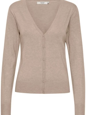 Foto van product Oxmo Gebreid vest 'Oxhelene' beige / beige gemêleerd