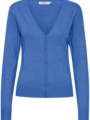 Foto van product Oxmo Gebreid vest 'Oxhelene' kobaltblauw