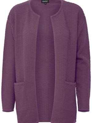 Foto van product Oxmo Gebreid vest purper