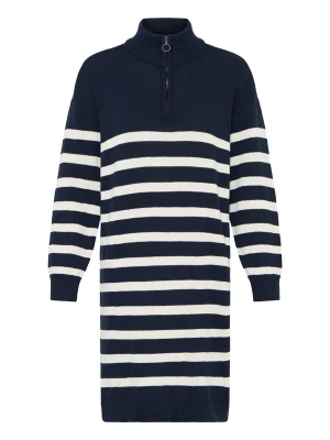 Foto van product Oxmo Gebreide jurk ' OXFSANVA ' donkerblauw