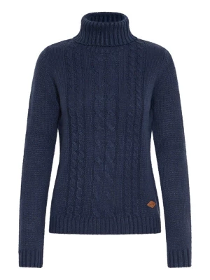 Foto van product Oxmo Trui 'Cathy' donkerblauw / lichtbruin