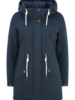 Foto van product Oxmo Tussenparka 'Melly' navy / bruin