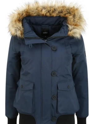 Foto van product Oxmo Winterjas blauw / bruin / zwart