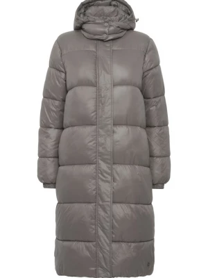 Foto van product Oxmo Wintermantel 'Abby' grijs / taupe