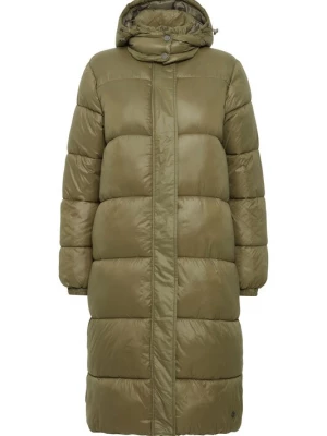 Foto van product Oxmo Wintermantel 'Abby' olijfgroen