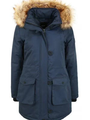 Foto van product Oxmo Winterparka 'Acta' beige / blauw / zwart