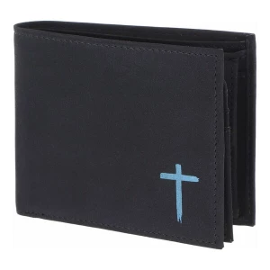 Foto van product OXMOX Portemonnee 'New Cryptan' blauw / antraciet