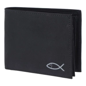 Foto van product OXMOX Portemonnee 'New Cryptan' grijs / zwart