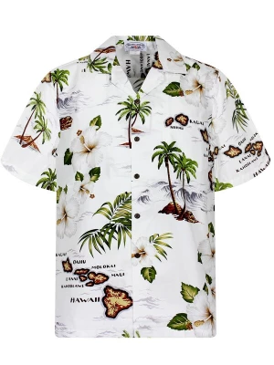 Foto van product Pacific Legend Overhemd 'Island' wit
