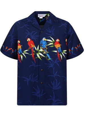 Foto van product Pacific Legend Overhemd 'Papagei' blauw