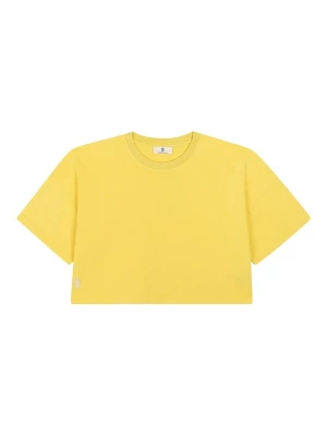 Foto van product Pacifique Sud Shirt 'Bloom' citroengeel