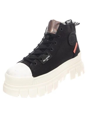 Foto van product Palladium Laarzen 'W' Revolt Hi Black / Marshmallow Shoes' zwart