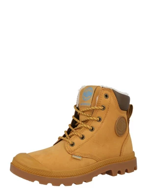 Foto van product Palladium Sneakers hoog 'Pampa' bruin / cognac