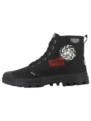 Foto van product Palladium Sneakers hoog rood / zwart / wit