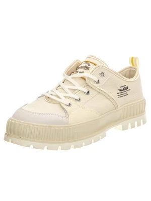 Foto van product Palladium Veterschoen 'Pallashock Lo WW Cream White Shoes' beige