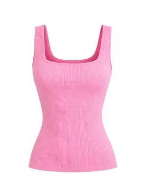 Foto van product PANTHEROAR Top 'Caro Neck Sleeveless Top' pink