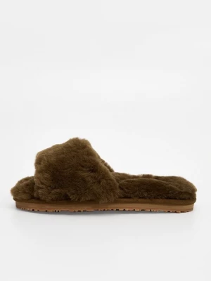 Foto van product Pantoffels Mou olijfgroen