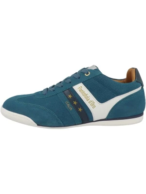 Foto van product PANTOFOLA D'ORO Sneakers laag 'Vasto Suede' petrol / wit