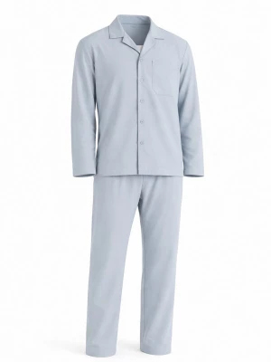 Foto van product PANTONECLO Pyjama lang 'Pantoneclo Men’s Nightwear Set' grijs
